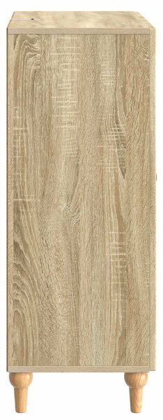 VidaXL Széf fiókkal Sonoma Tölgy 66 x 34,5 x 90 cm Szerelt Fa