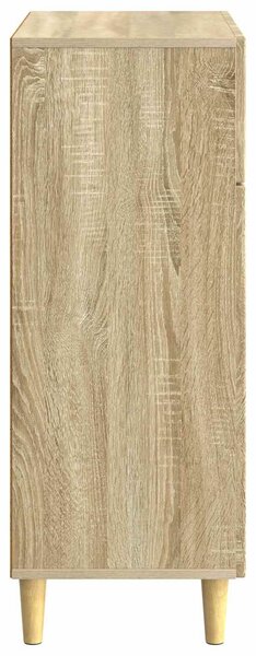VidaXL Széf fiókkal Sonoma Tölgy 66 x 34,5 x 90 cm Szerelt Fa