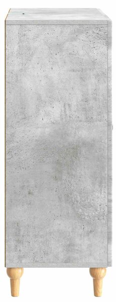 VidaXL Széf fiókkal Betonszürke 66 x 34,5 x 90 cm Szerelt Fa