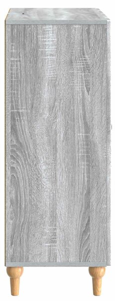 VidaXL Széf fiókkal Szürke Sonoma 66 x 34,5 x 90 cm Szerelt Fa