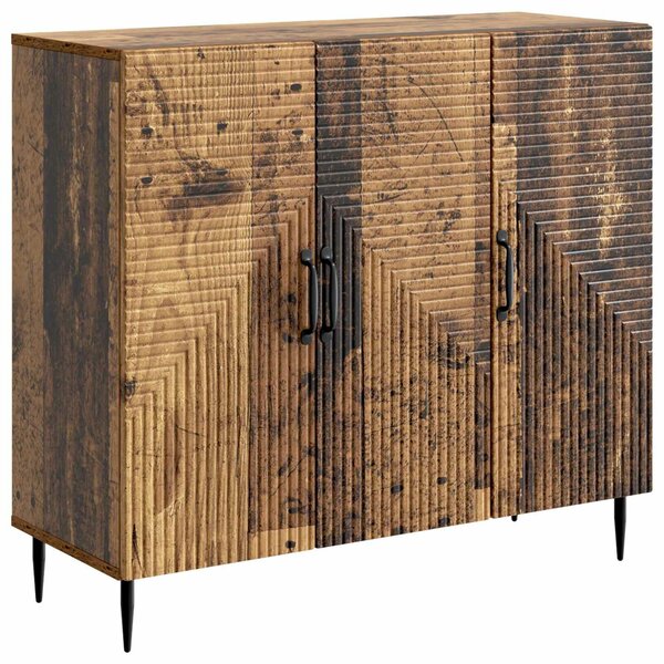 VidaXL Széf Antik Fa 89 x 34,5 x 80 cm Szerelt Fa