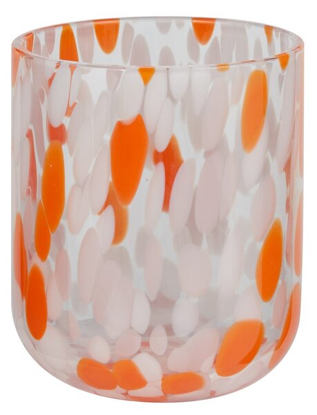 CONFETTI pohár 330ml narancssárga