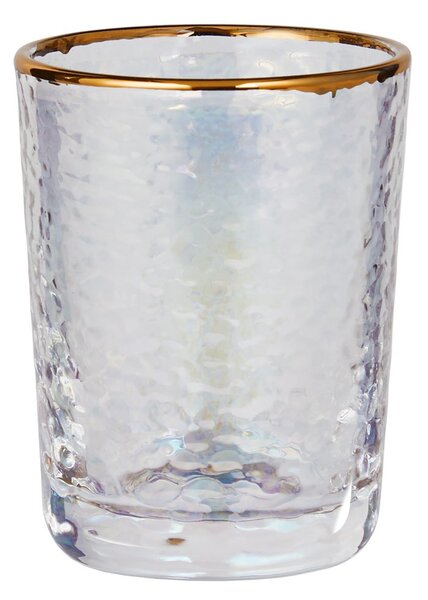 SMERALDA felespohár arany szegéllyel , 50 ml