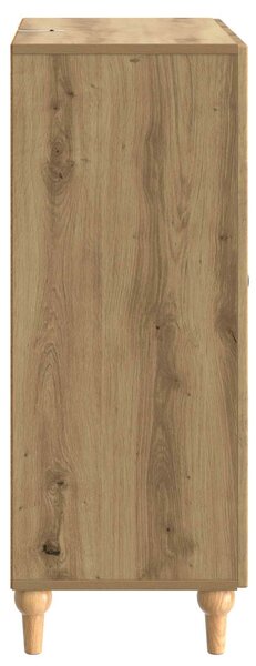 VidaXL Széf Kézműves Tölgy 66 x 34,5 x 90 cm Szerelt Fa