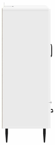 VidaXL Széf Fehér 66 x 34,5 x 95 cm Szerelt Fa