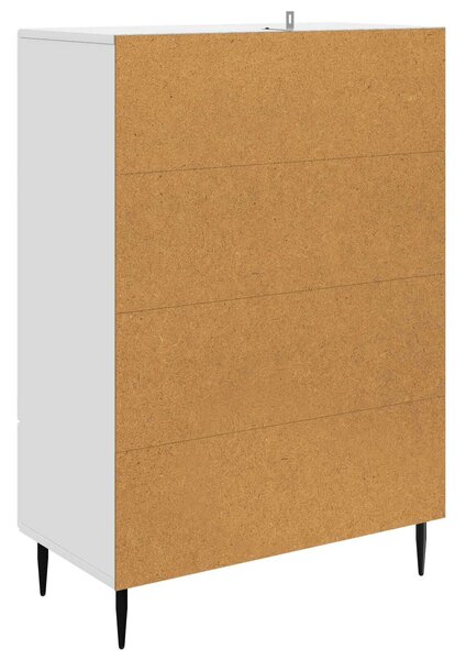 VidaXL Széf Fehér 66 x 34,5 x 95 cm Szerelt Fa