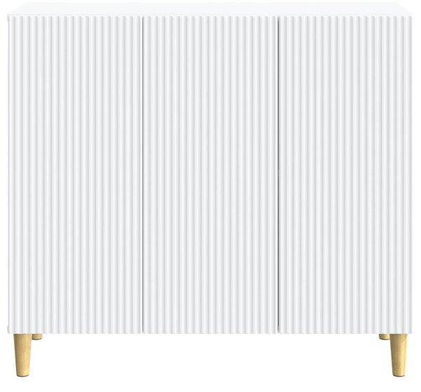 VidaXL Széf Fehér 89 x 34,5 x 80 cm Szerelt Fa