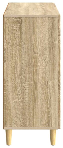 VidaXL Széf Sonoma Tölgy 89 x 34,5 x 80 cm Szerelt Fa