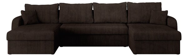 Sarokkanapé Comfivo Melissa II, Kárpit, 80x304x140cm