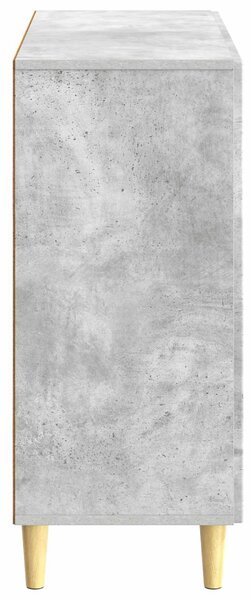 VidaXL Széf Betonszürke 89 x 34,5 x 80 cm Szerelt Fa