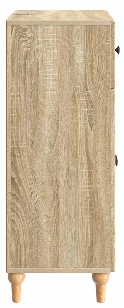 VidaXL Széf Sonoma Tölgy 66 x 34,5 x 90 cm Szerelt Fa