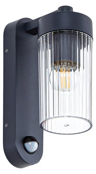 Kültéri Lámpa Lindby, Kaliro, dimmable, Fekete, Terasz, Alumínium, Modern