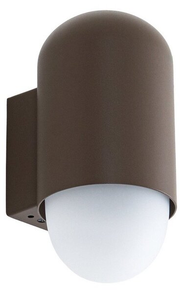 Kültéri Lámpa Lindby, Pilva, dimmable, Barna / Rozsdabarna, Erkély, Alumínium, Modern