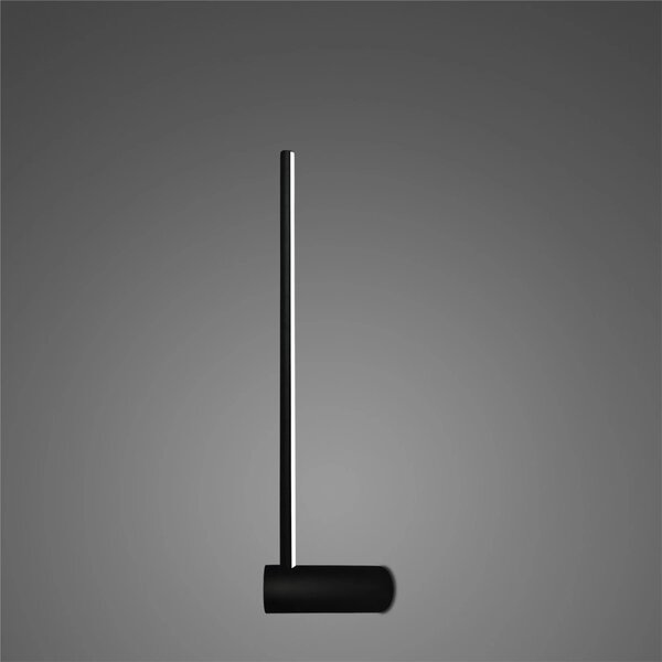 Altavola Design Linea oldalfali lámpa 1x10 W fekete LA089/W2_60_3k_10W_black