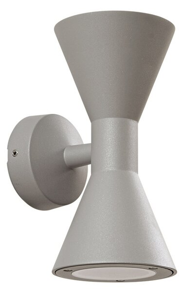 Kültéri Lámpa Lucande, Xalor, dimmable, Szürke, Erkély, Alumínium, Modern