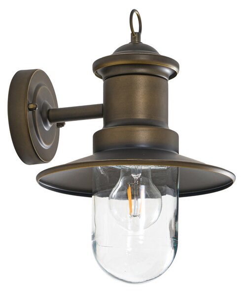 Kültéri Lámpa Lindby, Eloretta, dimmable, Arany / Sárgaréz, Terasz, Fém, Vidéki otthon / Rusztikus