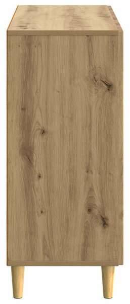 VidaXL Széf Kézműves Tölgy 89 x 34,5 x 80 cm Szerelt Fa
