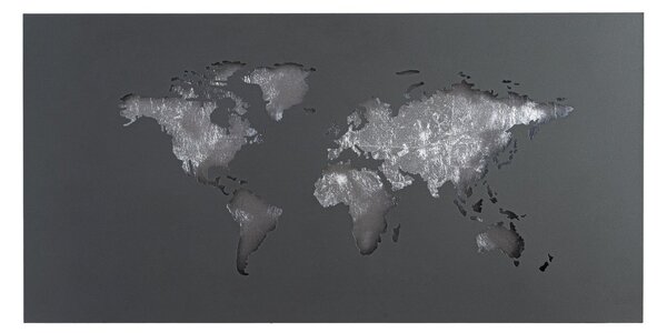 Fali Lámpa Lucande, World, Fekete, Nappali, Fém, Modern