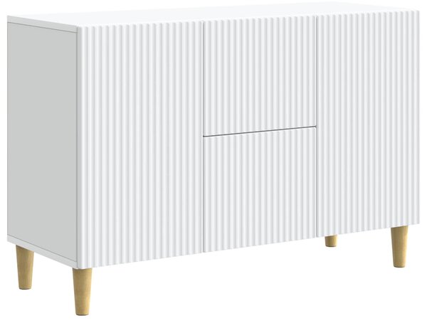VidaXL Széf Fehér 89 x 34,5 x 60 cm Szerelt Fa