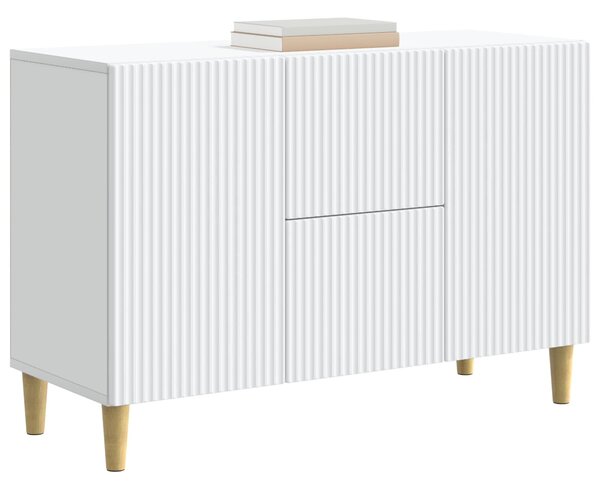 VidaXL Széf Fehér 89 x 34,5 x 60 cm Szerelt Fa