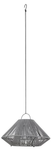 Kültéri Lámpa Lindby, Austas, dimmable, Szürke, Erkély, Műanyag, Modern