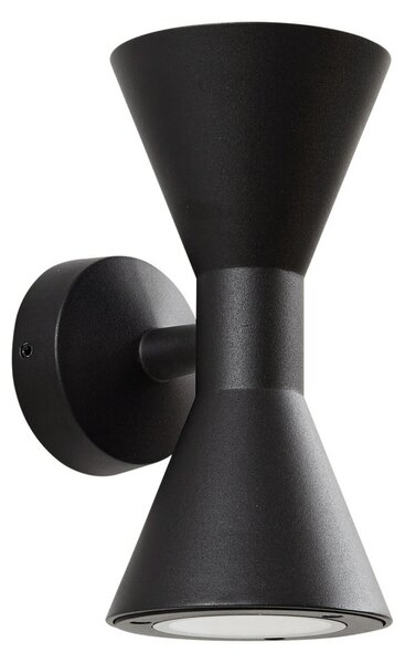 Kültéri Lámpa Lucande, Xalor, dimmable, Fekete, Erkély, Alumínium, Modern