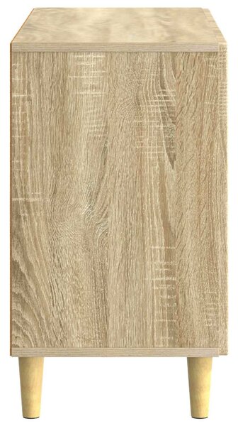 VidaXL Széf Sonoma Tölgy 89 x 34,5 x 60 cm Szerelt Fa