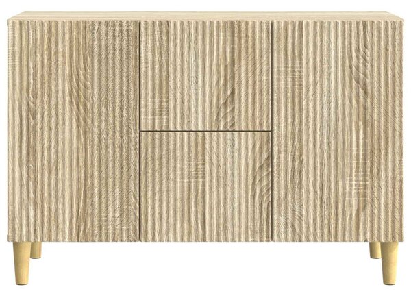 VidaXL Széf Sonoma Tölgy 89 x 34,5 x 60 cm Szerelt Fa