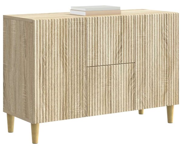 VidaXL Széf Sonoma Tölgy 89 x 34,5 x 60 cm Szerelt Fa