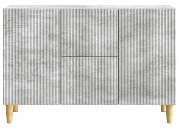 VidaXL Széf Betonszürke 89 x 34,5 x 60 cm Szerelt Fa