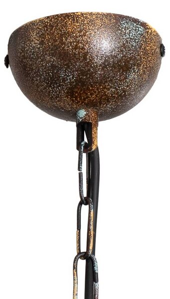 Opviq Saglam lógó világítás, 1 izzó, antik sárgaréz, Ø 30 cm, fém, dimmelhető, Bronz / antik sárgaréz, Nappali / Étkező, fém, Vintage