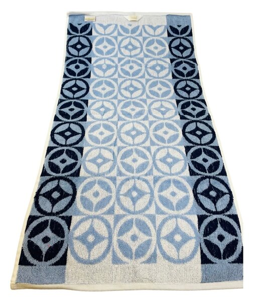 Kék pamut fürdőlepedő 70x140 cm Compass – JAHU collections