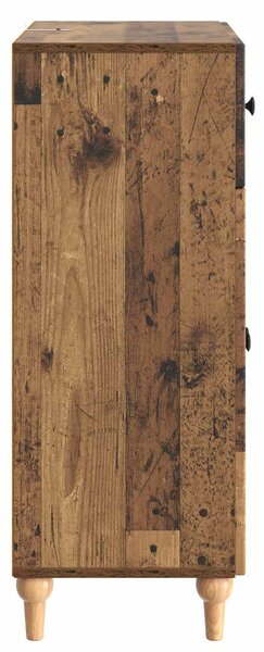 VidaXL Széf Antik Fa 66 x 34,5 x 90 cm Szerelt Fa