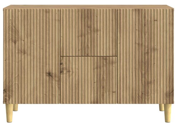 VidaXL Széf Kézműves Tölgy 89 x 34,5 x 60 cm Szerelt Fa
