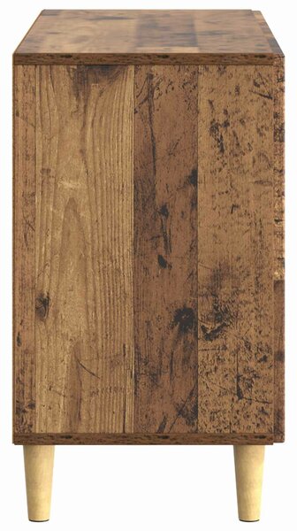 VidaXL Széf Antik Fa 89 x 34,5 x 60 cm Szerelt Fa
