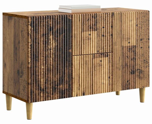 VidaXL Széf Antik Fa 89 x 34,5 x 60 cm Szerelt Fa