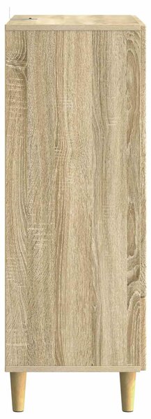 VidaXL Széf fiókkal Sonoma Tölgy 66 x 34,5 x 95 cm Szerelt Fa
