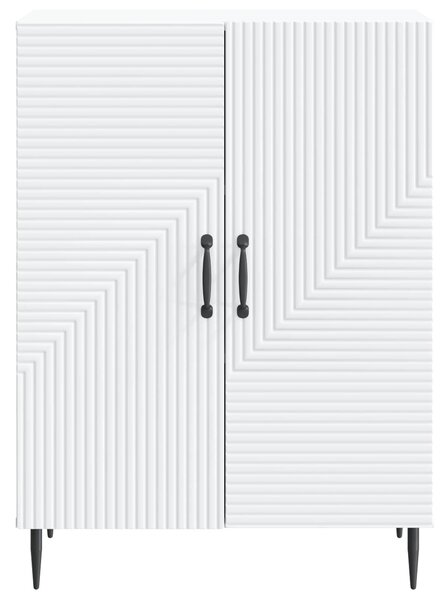 VidaXL Széf Fehér 66 x 34,5 x 89,5 cm Szerelt Fa