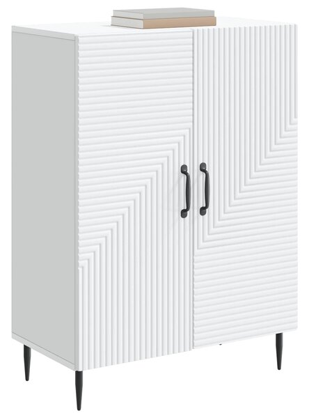 VidaXL Széf Fehér 66 x 34,5 x 89,5 cm Szerelt Fa