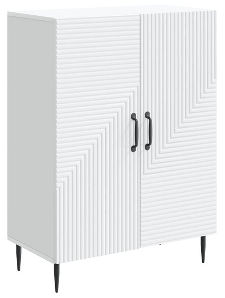 VidaXL Széf Fehér 66 x 34,5 x 89,5 cm Szerelt Fa