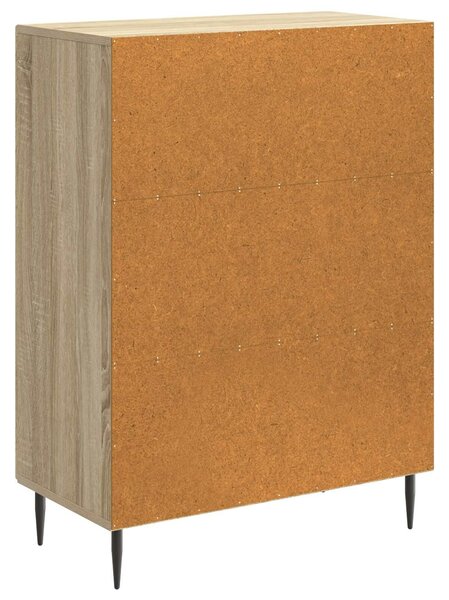 VidaXL Széf Sonoma Tölgy 66 x 34,5 x 89,5 cm Szerelt Fa