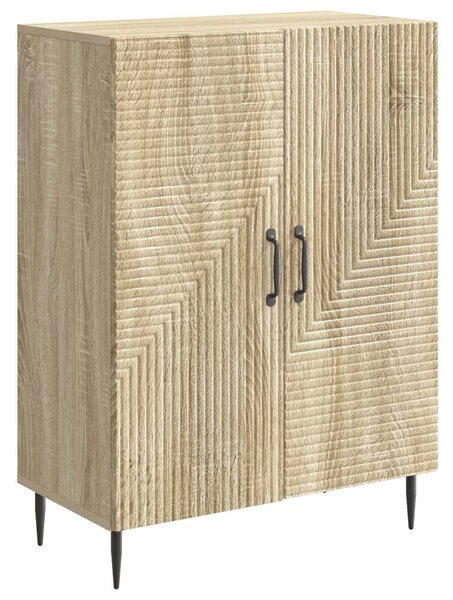VidaXL Széf Sonoma Tölgy 66 x 34,5 x 89,5 cm Szerelt Fa