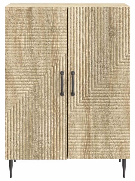 VidaXL Széf Sonoma Tölgy 66 x 34,5 x 89,5 cm Szerelt Fa