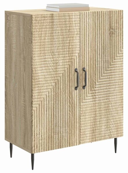 VidaXL Széf Sonoma Tölgy 66 x 34,5 x 89,5 cm Szerelt Fa