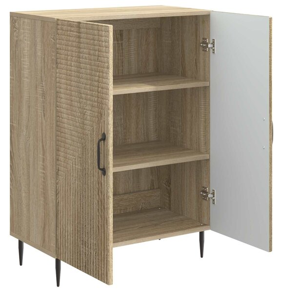 VidaXL Széf Sonoma Tölgy 66 x 34,5 x 89,5 cm Szerelt Fa