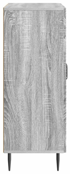 VidaXL Széf Szürke Sonoma 66 x 34,5 x 89,5 cm Szerelt Fa