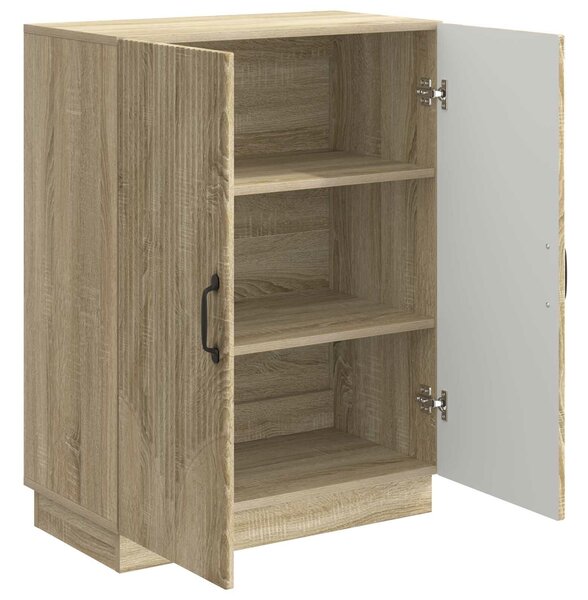 VidaXL Széf Sonoma Tölgy 66 x 34,5 x 87 cm Szerelt Fa