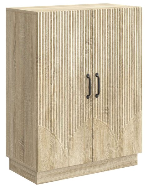 VidaXL Széf Sonoma Tölgy 66 x 34,5 x 87 cm Szerelt Fa