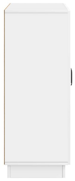 VidaXL Széf Magasfényű Fehér 66 x 34,5 x 87 cm Szerelt Fa