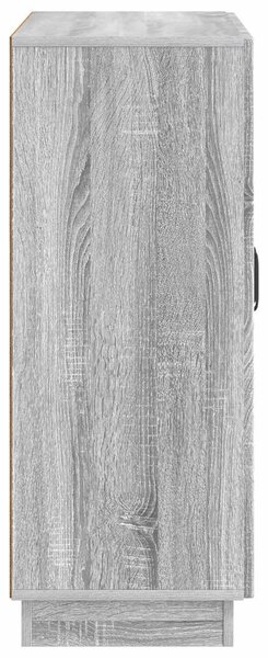 VidaXL Széf Szürke Sonoma 66 x 34,5 x 87 cm Szerelt Fa